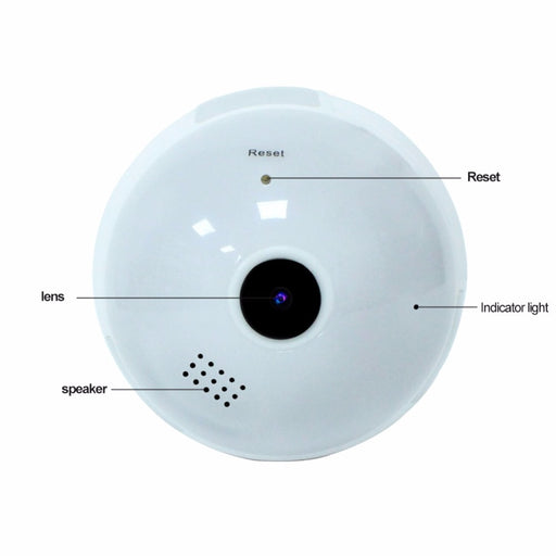 360 Degree LED Light 960P CCTV - whinnyland gadgets