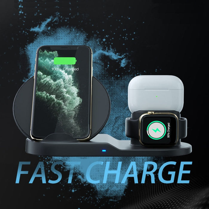 3 In 1 Fast Wireless Charger - whinnyland gadgets