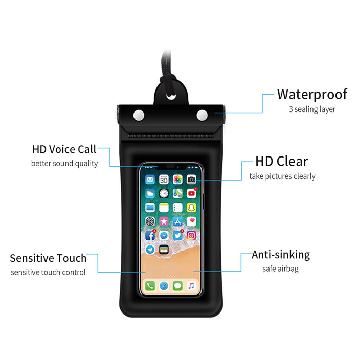 Universal Waterproof Phone Pouch - whinnyland gadgets