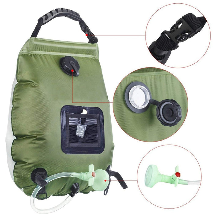 Hiking Camping Shower Bag - whinnyland gadgets