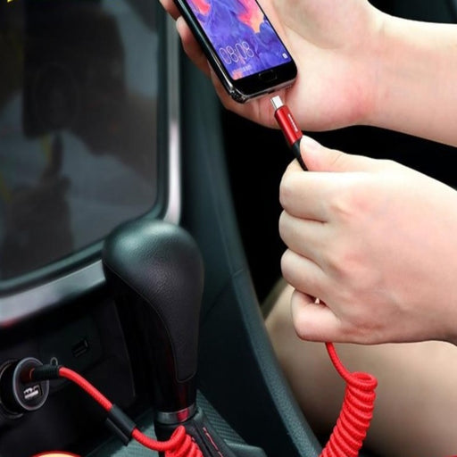 Spring USB Type C Cable - whinnyland gadgets